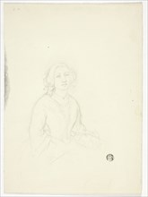 Portrait of Woman, n.d., Elizabeth Murray, English, c. 1815-1882, England, Graphite on cream wove