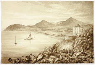 Val of Shanganagh, Dún Laoghaire, with Boats, 1843, Elizabeth Murray, English, c. 1815-1882,