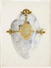 Overview of Shell with Medici Coat of Arms, n.d., Giuseppe Grisoni, Italian, born Flanders,