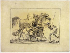 Arab of the Desert, 1819, Mary Trevor, British, active early 19th century, United Kingdom, Black
