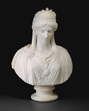 Zenobia, Queen of Palmyra, modeled c. 1859, carved after 1859, Harriet Hosmer, American, 1830–1908,