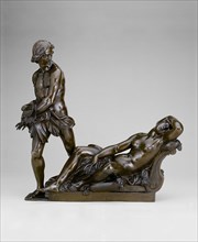 Bireno and Olimpia, 1640/50, Ferdinando Tacca, Italian, 1619—1686, Italy, Bronze, traces of
