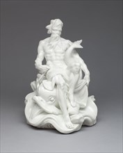 Figure of a River God (Fleuve), 1747/50, Vincennes Porcelain Manufactory, French, founded 1740