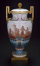 Vase, 1859/60, Sèvres Porcelain Manufactory, French, founded 1740, Designer: Emile Renard, French,
