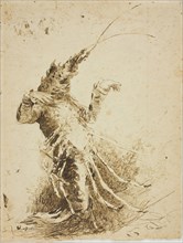 Shrimp-Man, n.d., Unknown Artist, French, 19th century, France, Pen and brown ink, with traces of