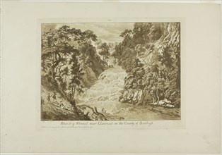 Rhaidr-y Wennel near Llanrwst in the Country of Denbigh, 1776, Paul Sandby, English, 1731-1809,