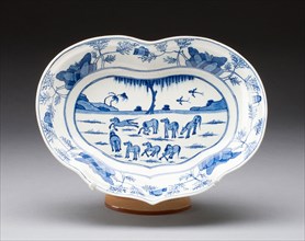 Dish, c. 1770, Worcester Porcelain Factory, Worcester, England, founded 1751, Worcester, Soft-paste