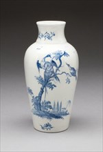Vase, c. 1755, Worcester Porcelain Factory, Worcester, England, founded 1751, Worcester, Soft-paste