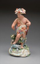Allegorical Figure of America, 1770/80, Derby Porcelain Manufactory, England, 1750-1848, Derby,