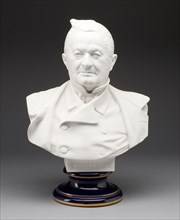 Bust of President Thiers, 1883, Sèvres Porcelain Manufactory, French, founded 1740, Designed by