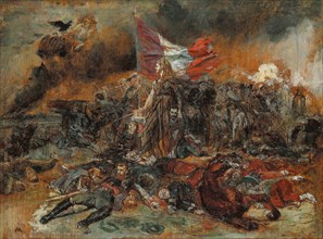 The Defense of Paris, 1870/71, Jean Louis Ernest Meissonier, French, 1815-1891, France, Oil on