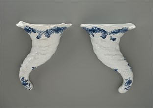 Wall Pocket (one of a pair), c. 1756–1758, Worcester Porcelain Factory, Worcester, England, founded