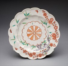 Plate, c. 1755, Chelsea Porcelain Manufactory, London, England, c. 1745-1784, Chelsea, Soft-paste
