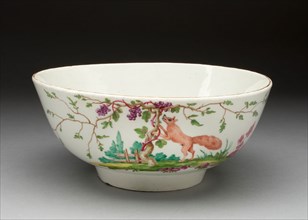 Punch Bowl, c. 1770, Worcester Porcelain Factory, Worcester, England, founded 1751, Worcester,