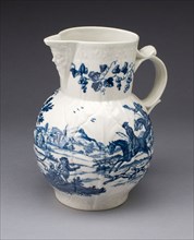 Jug, 1775/80, Worcester Porcelain Factory, Worcester, England, founded 1751, Worcester, Soft-paste