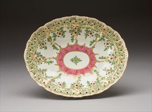 Pierced Dish, c. 1775, Worcester Porcelain Factory, Worcester, England, founded 1751, Worcester,