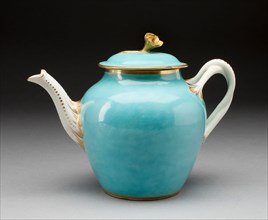 Teapot, c. 1770, Worcester Porcelain Factory, Worcester, England, founded 1751, Worcester,