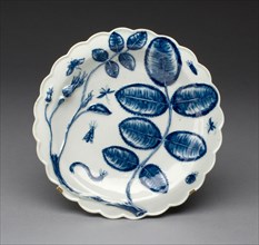 Plate, c. 1765/70, Worcester Porcelain Factory, Worcester, England, founded 1751, Worcester,