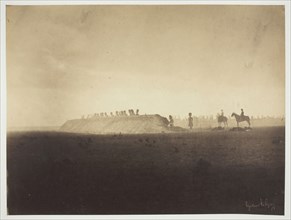 Chalons Encampment: Maneuvers on October 3 (Camp de Châlons: manoeuvres du 3 octobre), 1857,