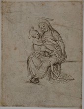 Virgin and Child (recto), Putti (verso), n.d., Florentine or Vicentine, Early 16th century, Italy,