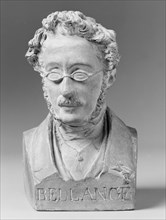 Portrait Bust of Joseph-Louis-Hippolyte Bellange, 1847, Jean-Pierre Dantan, French, 1800-1869,