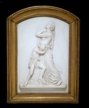 Hagar and Ishmael, 1856, Edward Sheffield Bartholomew, American, 1822–1858, Rome, Marble, 71.1 × 49