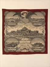 Handkerchief, c. 1876, Manufactured by A. & C. Cramer (German, active about 1876), Germany,