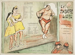 First Performance: Le Grappin, l’Affranchie, for Le Théatre Libre, 1892–93, Henri-Gabriel Ibels