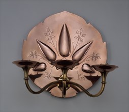 Wall Sconce, 1880/1900, Designed by William Arthur Smith Benson (English, 1854-1924), Made by W. A