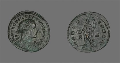 Coin Portraying Emperor Constantine I, AD 307/337, Roman, minted in Trier, Trier, Bronze, Diam. 2.8