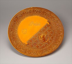 Othello Plaque, 1884, Made by Rookwood Pottery, American, 1880–1960, Modeled by J.C. Meyenberg,