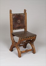 Side Chair, c. 1848, Designed by Augustus Welby Northmore Pugin, English, 1812-1852, Possibly made