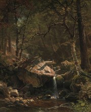 Mountain Brook, 1863, Albert Bierstadt, American, born Germany, 1830–1902, United States, Oil on