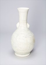 Vase with Ox Masks and Upright and Curling Leaves, Southern Song dynasty (1127–1279), China,