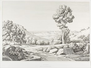 Attica Viewed from Mount Pentéli, 1845, Théodore Caruelle d’Aligny, French, 1798-1871, France,