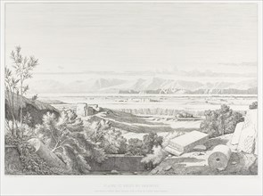 View of Délos: Cyclades. Port of Délos, Paros and Greater Délos, 1845, Théodore Caruelle d’Aligny,