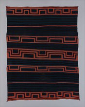 Moqui-Style Sarape, c. 1870, Navajo (Diné), Northern New Mexico or Arizona, United States, Northern