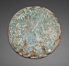 Mosaic Disk with a Mythological and Historical Scene, 1400/1500, Mixtec, Northern Oaxaca, Mexico,