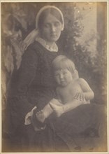 Mrs. Herbert Duckworth with Gerald Duckworth, 1872, Julia Margaret Cameron, English, 1815–1879,