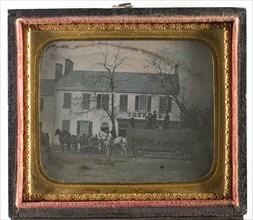 Untitled (Kennedy’s Store), 1839/99, 19th century, Unknown Place, Daguerreotype, 7 x 8.2 cm