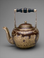 Kettle, 1783/84, Sèvres Porcelain Manufactory (French, founded 1740), Painting attributed to