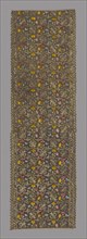 Panel, 1550/1600, Probably Italy, Italy, Silk, plain weave, double-faced needlework embroidered