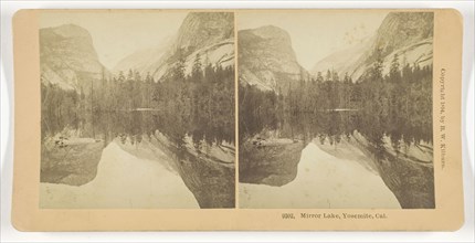 Mirror Lake, Yosemite, California, 1894, B. W. Kilburn, American, 1827–1909, United States, Albumen