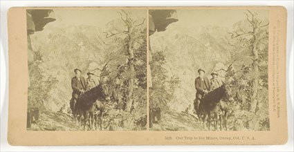 Our Trip to the Mines, Ouray, Col, U.S.A., 1890, B. W. Kilburn, American, 1827–1909, United States,