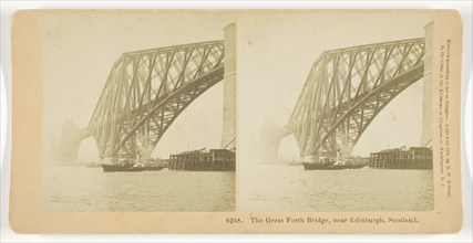 The Great Forth Bridge, Near Edinburgh, Scotland, 1891, B. W. Kilburn, American, 1827–1909, United