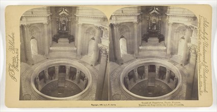 Tomb of Napoleon, Paris, France, 1888, Underwood & Underwood, American, active 1881–1920, United