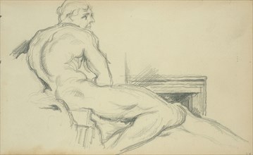 Hercules Resting, 1897, Paul Cézanne (French, 1839-1906), after Pierre Puget (French, 1620-1694),