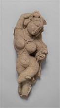 Celestial Beauty (Apsara), 12th century, India, Madhya Pradesh, Madhya Pradesh, Sandstone, 50.6 ×