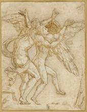 Daedalus and Icarus, n.d., Giulio Pippi, called Giulio Romano, Italian, c. 1499-1546, Italy, Pen