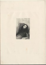 Des Esseintes, 1888, Odilon Redon (French, 1840-1916), written by Joris-Karl Huysmans (French,